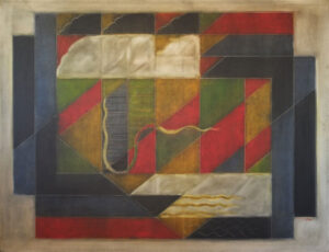 <b>Akkitham Narayanan</b><br>Untitled <br> Oil on Canvas <br> 31 x 54 Inches<br>2011