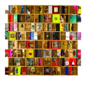 <b>N Ramachandran</b><br>@n<br>Mixed Media with Found Materials<br>71 x 71 x 5.7 Inches<br>2021