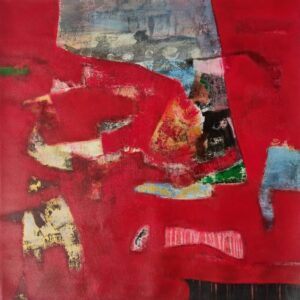 <b>Mukhtar Ahmad Sardar</b><br>Untitled<br>Acrylic on Canvas<br>36 x 48 Inches<br>Unknown