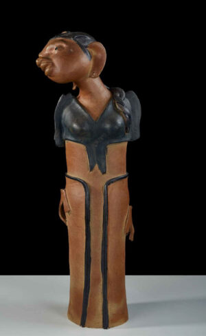 <b>G Reghu</b><br>Untitled<br>Ceramic<br> 16 x 12 x 44 Inches<br>2019