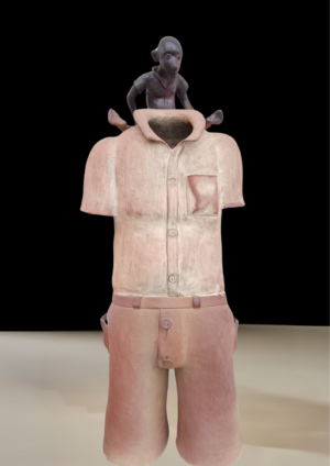 <b>G Reghu</b><br>Untitled<br>Ceramic<br> 22 x 12 x 52 Inches<br>2012