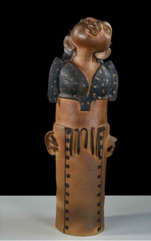 <b>G Reghu</b><br>Untitled<br>Ceramic<br> 16 x 12 x 44 Inches<br>2019