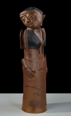 <b>G Reghu</b><br>Untitled<br>Ceramic<br> 16 x 12 x 44 Inches<br>2019