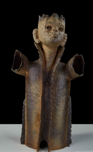 <b>G Reghu</b><br>Untitled<br>Ceramic<br> 24 x 20 x 40 Inches<br>2017