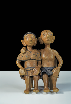 <b>G Reghu</b><br>Untitled<br>Ceramic<br> 16 x 8 x 18 Inches<br>2021