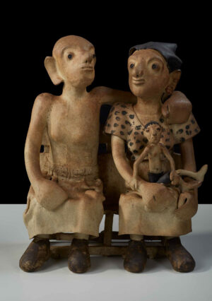 <b>G Reghu</b><br>Untitled<br>Ceramic<br> 28 x 10 x 24 Inches<br>2021