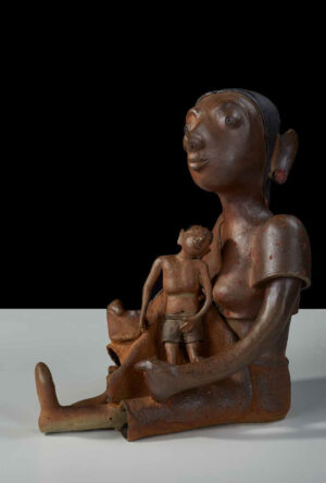 <b>G Reghu</b><br>Untitled<br>Ceramic<br> 14 x 16 x 20 Inches<br>2021