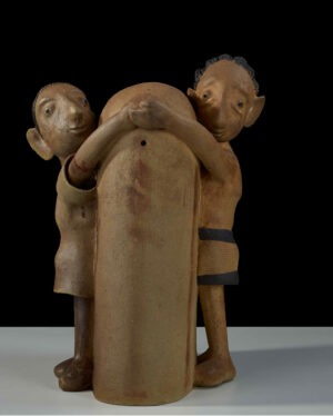 <b>G Reghu</b><br>Untitled<br>Ceramic<br> 14 x 16 x 24 Inches <br>2021