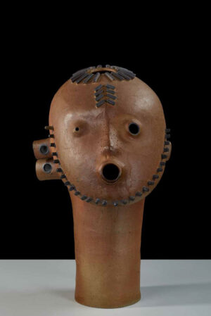 <b>G Reghu</b><br>Untitled<br>Ceramic<br> 18 x 16 x 28 Inches <br>2017