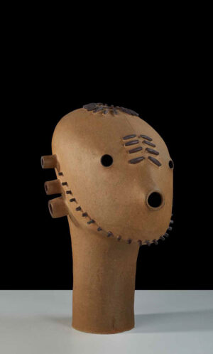 <b>G Reghu</b><br>Untitled<br>Ceramic<br> 18 x 16 x 30 Inches <br>2017