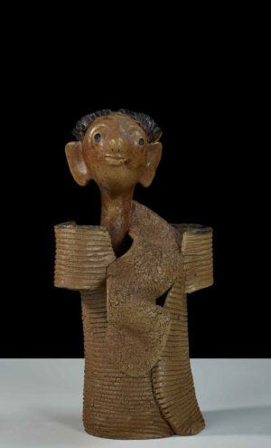 <b>G Reghu</b><br>Untitled<br>Ceramic<br> 10 x 8 x 18 Inches <br>2018