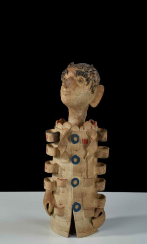 <b>G Reghu</b><br>Untitled<br>Ceramic<br> 10 x 11 x 20 Inches <br>2022