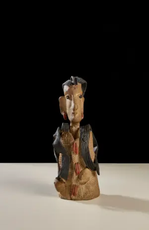<b>G. Reghu</b><br>Untitled<br>Ceramic<br>12 x 6 x 5 Inches<br>2024