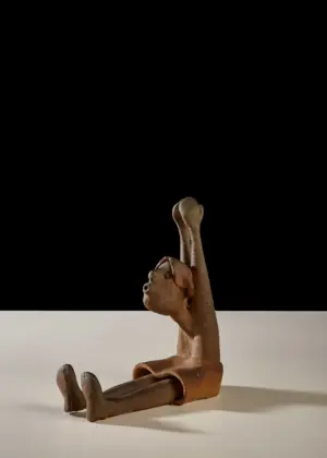 <b>G. Reghu</b><br>Untitled<br>Ceramic<br>10 x 4 x 7 Inches<br>2017