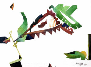 <b>Ganesh Haloi</b><br> Untitled <br> Watercolour on Paper <br> 14 x 20 Inches<br>2005