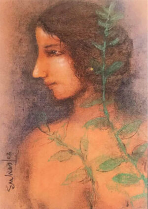 <b>Suhas Roy</b><br> Untitled <br> Dry Pastel on Paper <br> 17 x 12  Inches <br>2003