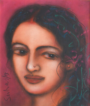 <b>Suhas Roy</b><br> Untitled <br> Mixed Media on Paper <br> 10 x 12 Inches <br>2013