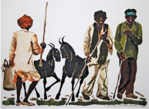 <b>Sanjay Bhattacharya </b><br> Untitled <br> Watercolour on Paper <br> 22 x 30 Inches <br>2017