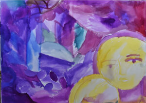 <b>Chandana Hore</b><br> Untitled <br> Watercolour on Handmade Paper <br> 2.2 x 30.3 Inches <br> Unknown