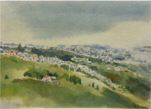 <b>Krishnendu Chaki </b><br> Untitled <br> Watercolour on Handmade Paper <br> 11 x 15 Inches <br> 2020