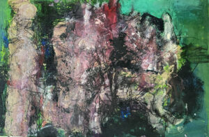 <b>Reba Hore/b><br>Untitled<br>Water Pigment on Paper Pulp<br>20 x 30.5 Inches<br>Unknown