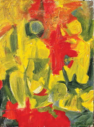 <b>Reba Hore/b><br>Untitled<br>Oil on Canvas<br>33 x 24 Inches<br>1989