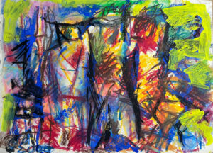 <b>Reba Hore/b><br>Untitled<br>Pastel on Paper<br>10.5 x 14.5 Inches<br>Unknown