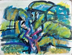 <b>Reba Hore/b><br>Untitled<br>Pigment on Paper<br>8.5 x 11.5 Inches<br>2005