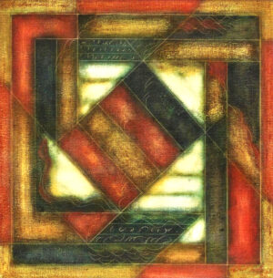 <b>Akkitham Narayanan</b><br>Untitled<br>Oil on Canvas <br> 20 x 20 Inches<br>Unknown