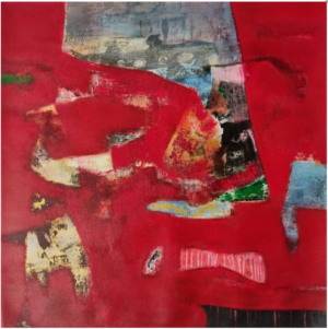 <b>Mukhtar Ahmed Sardar </b><br>Untitled<br>Acrylic on Canvas <br> 36 x 36  Inches<br>Unknown