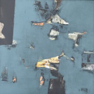 <b>Mukhtar Ahmed Sardar </b><br>Untitled<br>Acrylic on Canvas <br> 36 x 36  Inches<br>Unknown