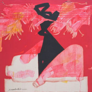 <b> Samir Aich </b><br>Untitled<br>Acrylic on Canvas <br> 24 x 24 Inches<br>2023