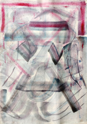 <b>Achuthan Kundallur</b><br>Untitled<br>Watercolour on Paper <br> 31.5 x 22 Inches<br>Unknown