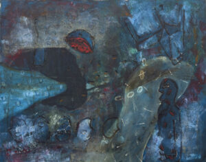 <b>G.R Iranna </b><br>Untitled<br>Acrylic on Canvas <br> 30 x 38 Inches<br>Unknown