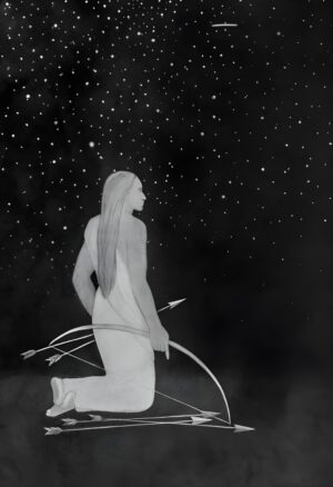 <b>Chandra Bhattacharjee </b><br>Brihannala<br>Acrylic on Canvas <br> 72 x 48 Inches<br>2022