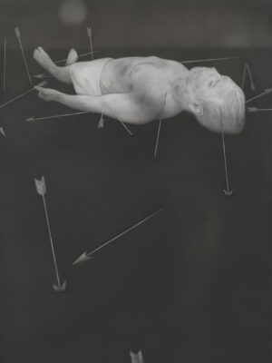 <b>Chandra Bhattacharjee </b><br>Untitled - II<br>Acrylic on Canvas <br> 84 x 60 Inches<br>Unknown