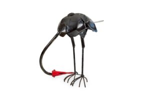 <b>Shyamal Mukherjee</b><br>Untitled<br>Acrylic on Scrap Metal<br>42 x 23 x 39 Inches<br>2023