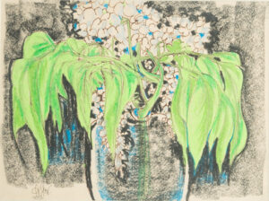 <b>B.Prabha</b><br>Untitled<br>Oil Pastel on Paper<br>13.5 x 10 Inches<br>1993
