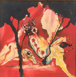 <b>Manu Parekh</b><br>Untitled<br>Acrylic on Canvas<br>30 x 30 Inches<br>2014