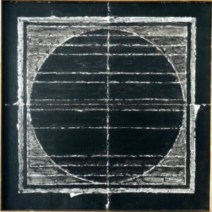 <b>S.H Raza</b><br>Bindu<br>Acrylic on Canvas<br>12 x 12 Inches<br>1992