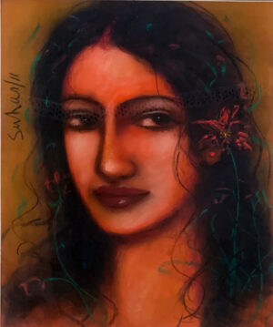 <b>Suhan Roy</b><br>Untitled<br>Mixed Media on Paper<br>16 x 20 Inches<br>2011