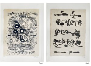 <b>V.S Gaitonde</b><br>Untitled<br>Serigraph on Paper<br>Artist Proof (Set of 2) <br>12 x 8.75 Inches(Print Area)<br>15 x 11 Inches(Page Size)<br>Unknown