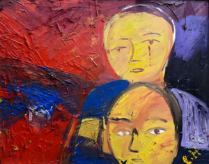 <b>Chandana Hore</b><br>Untitled<br>Oil on Canvas<br> 30 x 40 Inches<br>Unknown