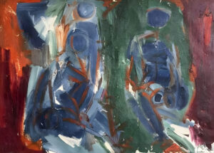 <b>Reba Hore</b><br> Untitled <br> Oil on Canvas <br> 22 x 30 Inches <br> Unknown