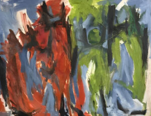 <b>Reba Hore</b><br> Untitled <br> Oil on Canvas <br> 32 x 42 Inches <br> Unknown