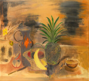 <b>Mona Bendre </b><br>Untitled <br>Oil on Canvas <br> 34 x 31 Inches<br>Unknown