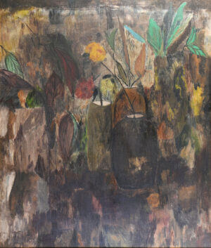 <b>Mona Bendre </b><br>Untitled <br>Oil on Canvas <br> 37 x 31 Inches<br>Unknown