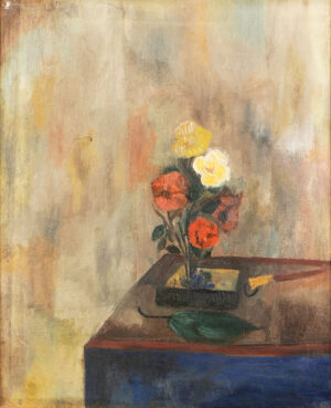 <b>Mona Bendre </b><br> Untitled <br>Oil on Canvas <br> 30 x 24 Inches<br> Unknown