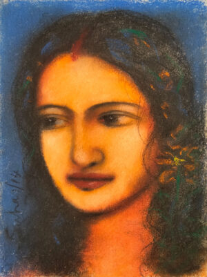 <b>Suhas Roy</b><br>Untitled<br>Mixed Media on Paper<br>14.6 x 11 Inches<br>2014