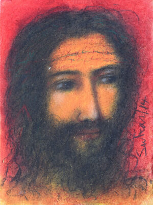 <b>Suhas Roy</b><br>Untitled<br>Mixed Media on Paper<br>14.6 x 11 Inches<br>2014